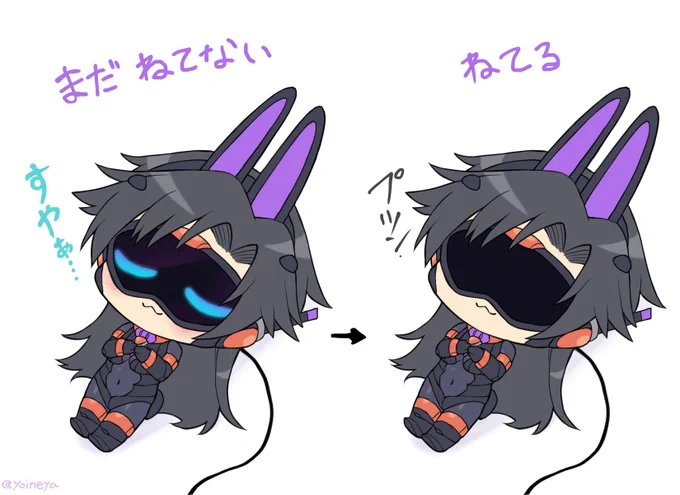 うちの子の量産型バニーアンドロイドちゃんズのまとめです!!#オリジナル #OC 