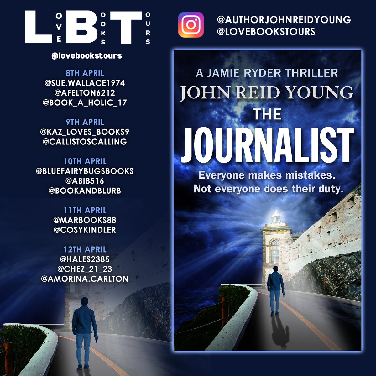 See what I thought about 'The Journalist' by John Reid Young during my stop on the @lovebookstours tour!

@reidten @KellyALacey 

#Ad #LBTCrew #BookTwitter #FreeReview #FreeBookReview 

amorinacarlton.com/2024/04/12/boo…