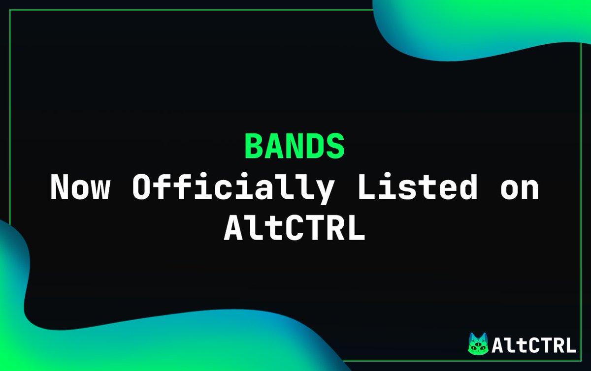 BANDS is now officially listed on the AltCTRL #SaFu Token List! @BandsCryptoETH bandscrypto.com 0x2048e0d048224381cac3ea06012ced4a6f122d32