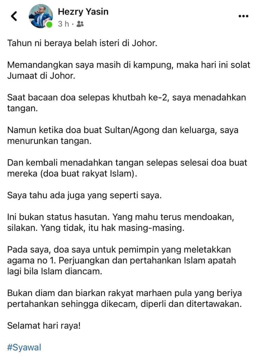 KulupFans's tweet photo. Kalau pemimpin yang kau doa tu meletakkan Agama no satu

Takda la dia ambil gaji Duta Timur Tengah masa PN jadi kerajaan. Takkan pemimpin kau tak tahu apa hukum makan gaji buta

Kalau pemimpin no satu kau tu meletakkan Agama no satu, takda la dia sesuka hati mengkhafir sesama muslim. Sebab Amanat pemimpin no satu kau la terjadinya pembunuhan di kampung Mamali