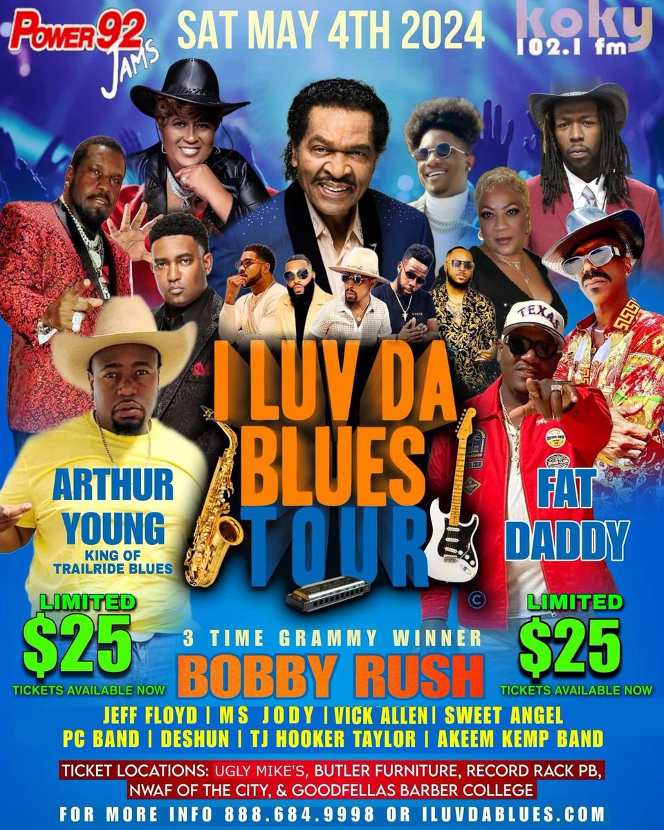 Saturday May 4th!!!! iluvdablues.com 💯