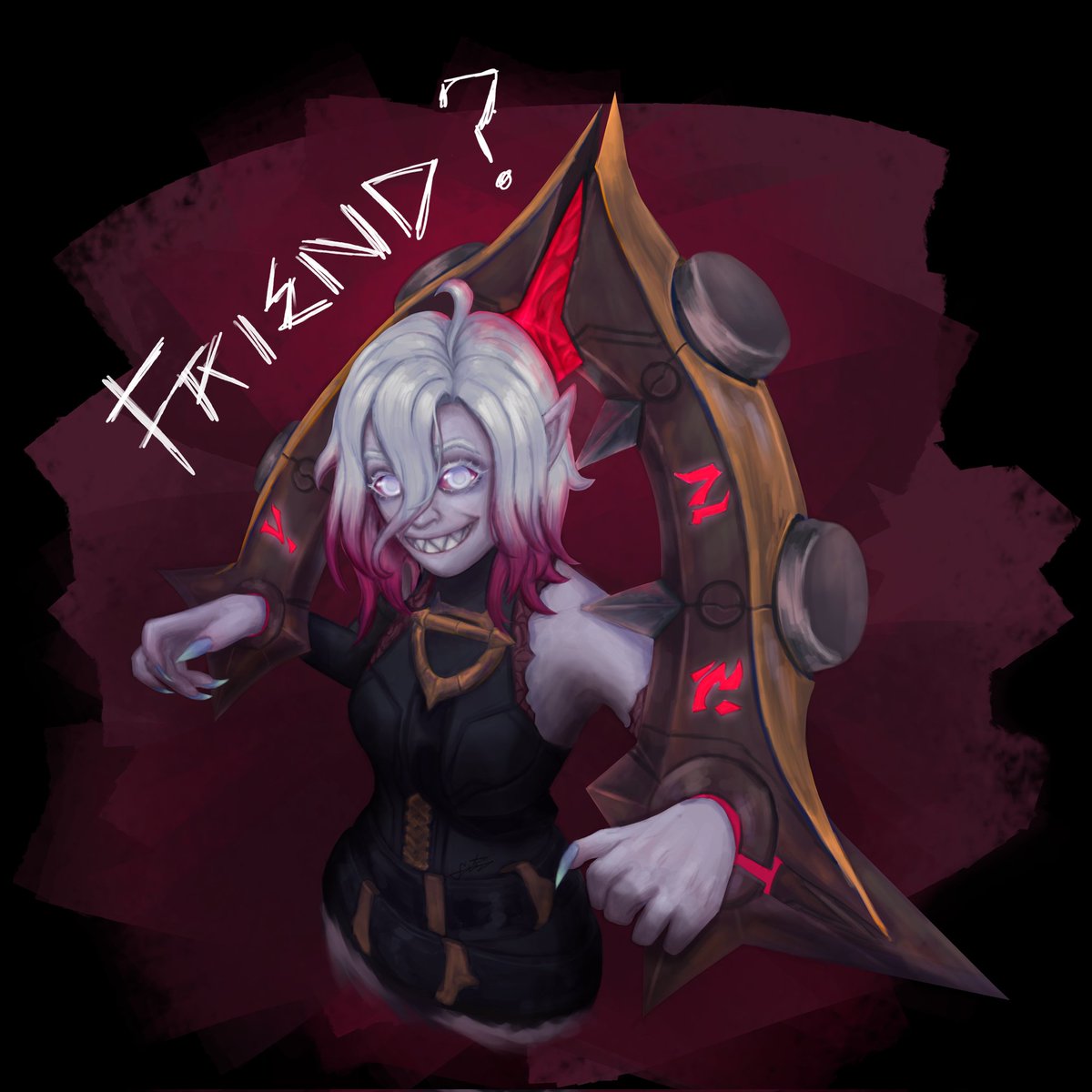 FitoAlterEgo's tweet image. I know I don't upload this often but, hey! Check out my Briar Fanart. #artoflegends