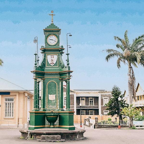 Step into the heart of the city at Port Zante and be immersed in St. Kitts' Old World charm 💚 #StKitts #VentureDeeper