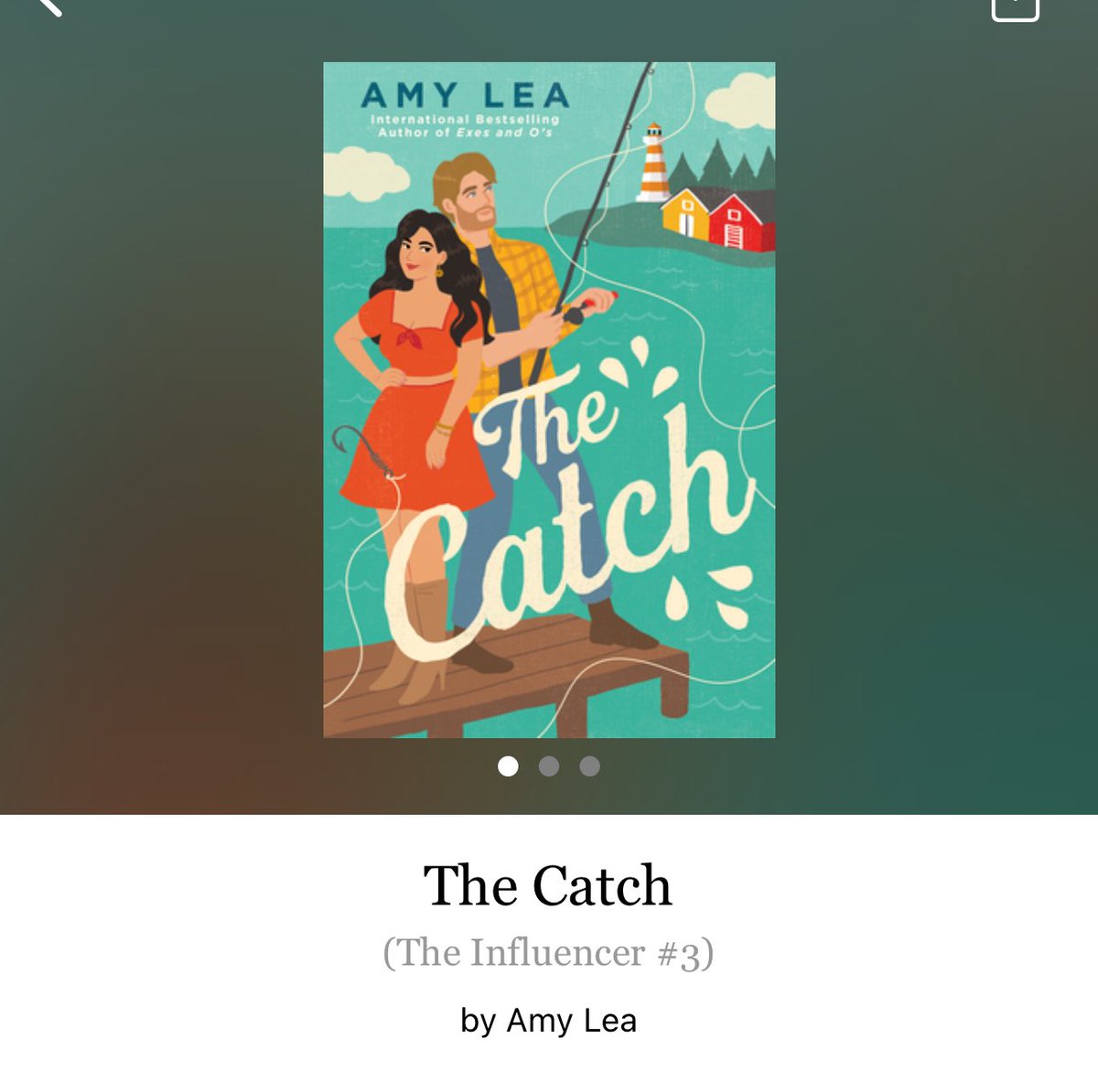 The Catch by Amy Lea 

#TheCatch by #AmyLea #6224 #39chapters #416pages #373of400 #NewRelease #audiobook #10for3 #Series #TheInfluencerSeries #Book3of3 #MelanieAndEvan #april2024 #clearingoffreadingshelves #whatsnext #readitquick