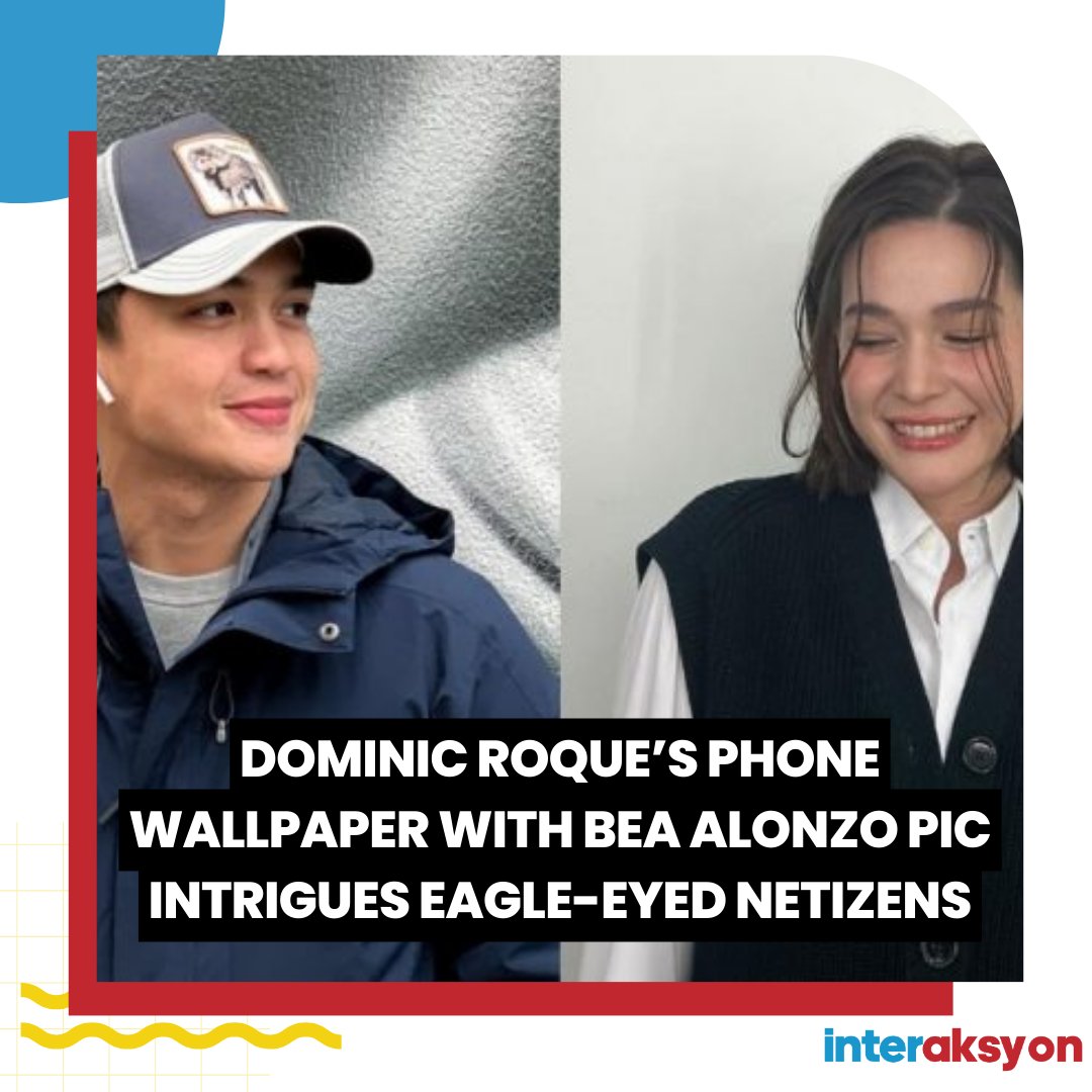 OMG, SI BEA PA RIN ANG WALLPAPER? Actor Dominic Roque earned buzz after some eagle-eyed social media users noticed he still had Bea Alonzo‘s photo as his phone wallpaper after they called off their engagement last February. Read: interaksyon.philstar.com/celebrities/20…