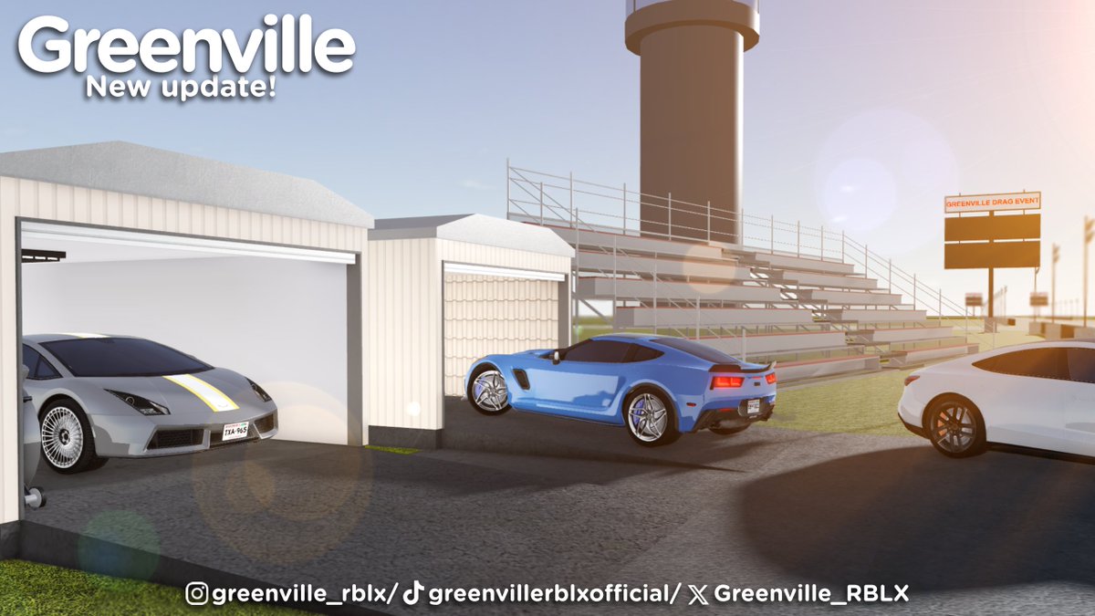Version v1.39.0:
🏁 Brand new redone drag racing system! 
🎉 Added events app to GVOS!
🎛️ Added the Factory Pulse building!
🏭 Added multiple new prop buildings!
🚘 Added 19 new cars!

🐛 Plus fixed multiple bugs!