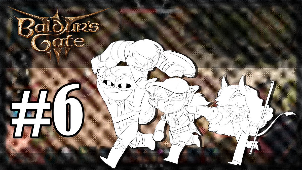 WHOOPs, missed Wednesday's stream to chores and eepies- but we're here for our weekly Friday night Baldy's Gate 3!

Come join us for a little bit of shenanigans in what might be a shortish session~ Starting soon!
twitch.tv/kirrw