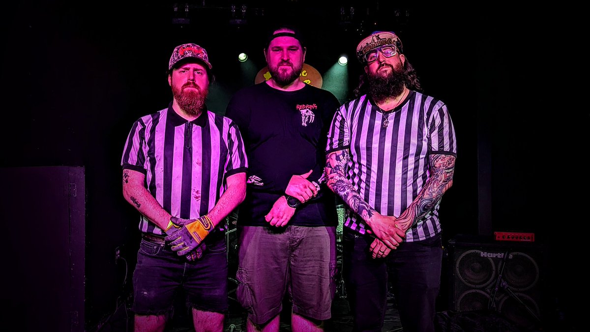 Shout out to our refs who held down #MURDERMANIA week. NFC Senior Ref Steve Ref Robby Ref Hellmann The no ring no rules officiating was in good hands over the C6 x NFC Kickoff Party, Murdermania and the C6 Tailgate.