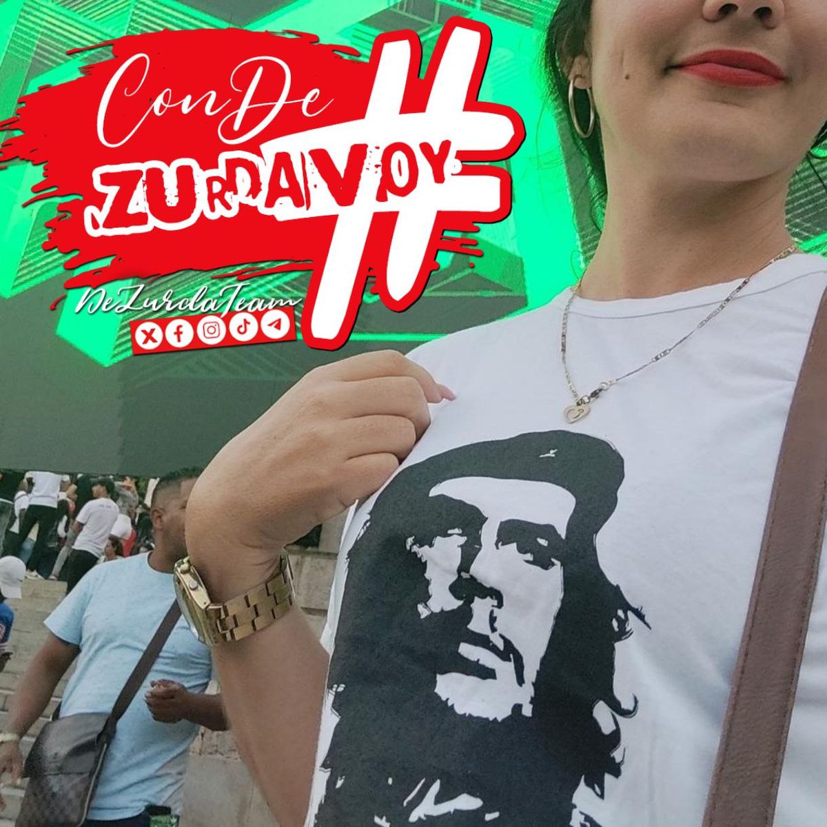 #ConDeZurdaVoy hacer latir los ♥️♥️ por nuestra historia #CheVive #DeZurdaTeam_ @DeZurdaTeam_