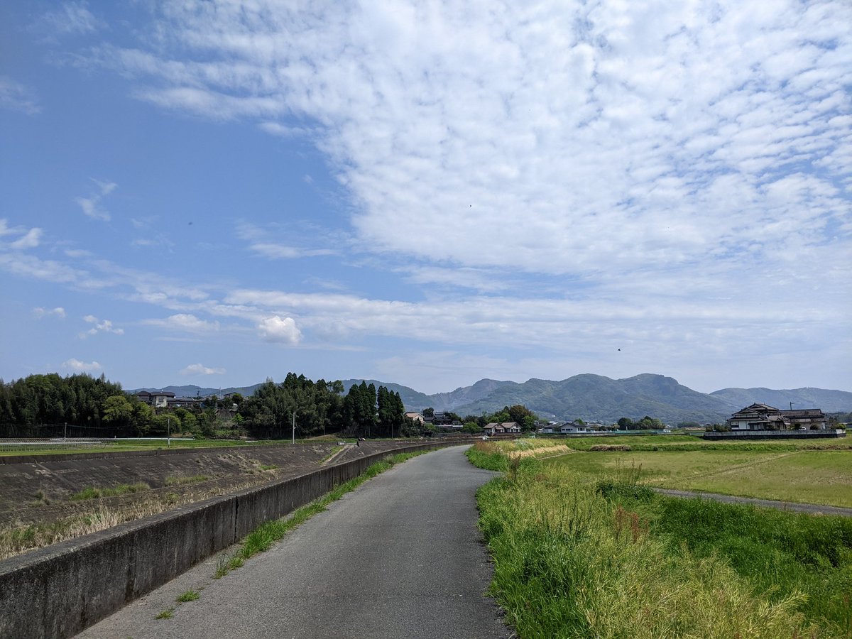 今日も平和だ・・・
#イマソラ 熊本・山鹿