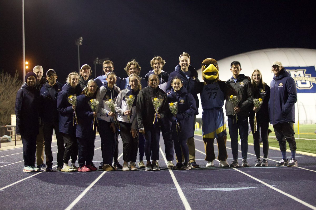 Thank You Seniors 💙💛 #WeAreMarquette