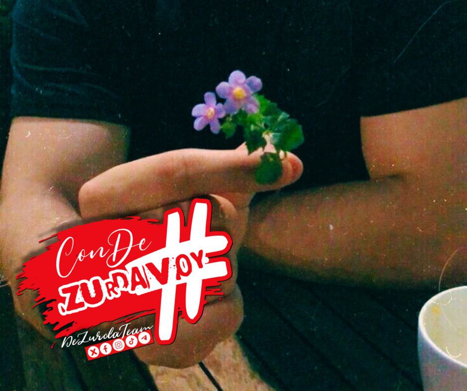 #ConDeZurdaVoy por esa florecita que parece tan sencilla pero guarda un gran significado. #DeZurdaTeam @DeZurdaTeam_