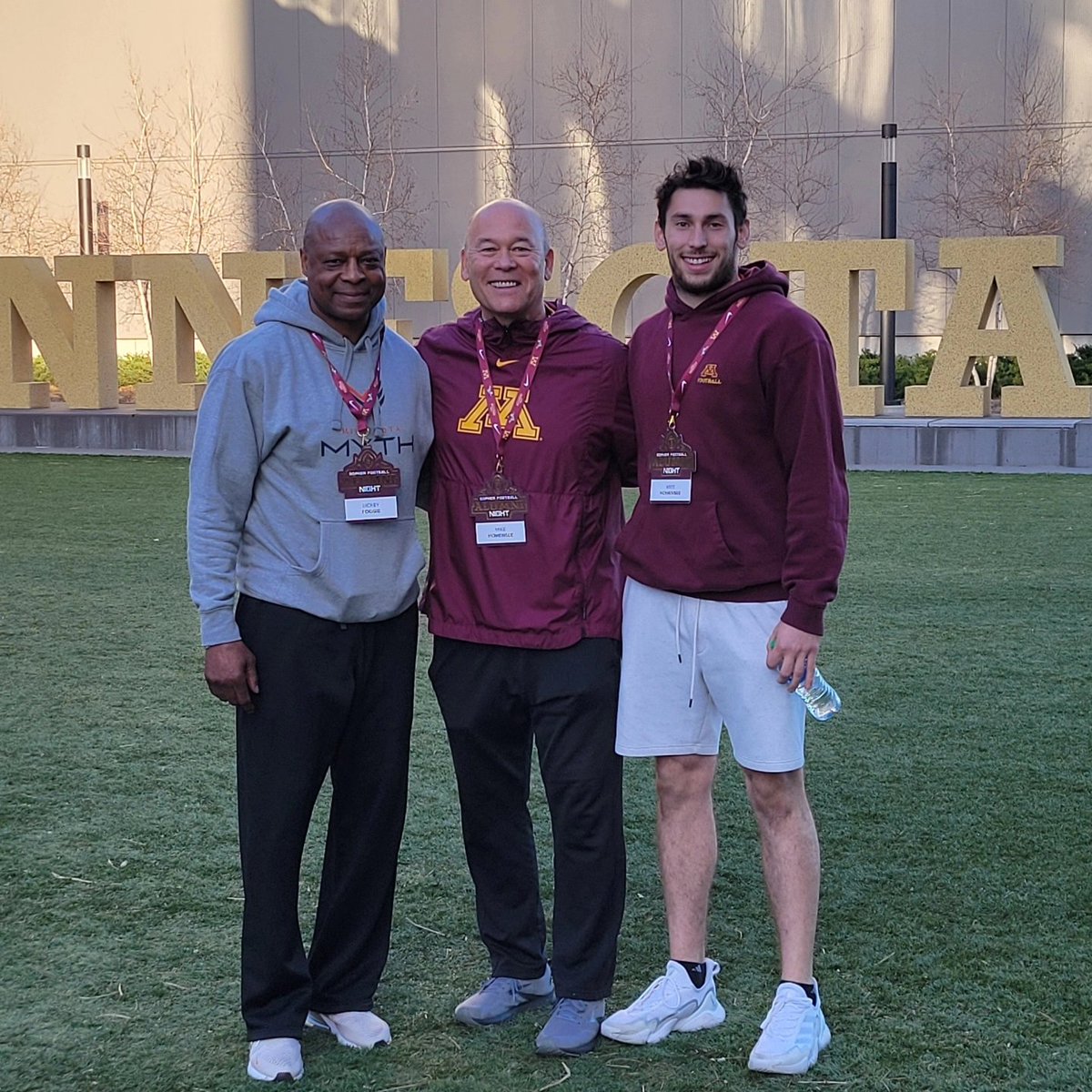 Great seeing @CoachHo at our Gophers Alumni gathering tonight 👍🏾🙏🏾💪🏾💯🔥❤️🏈