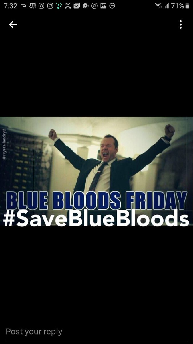 #BlueBloods #SaveBlueBloods @DonnieWahlberg