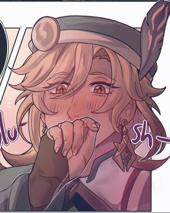 I actually tried hard to make Kaveh as cute as possible cuz he is my favorite son. 