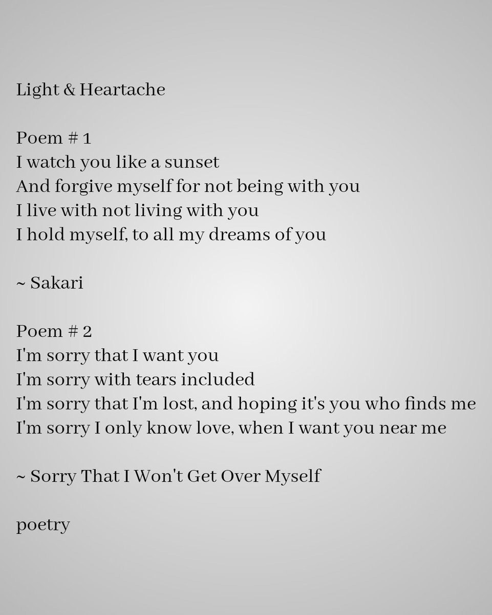 The Poet Sakari tweet media
