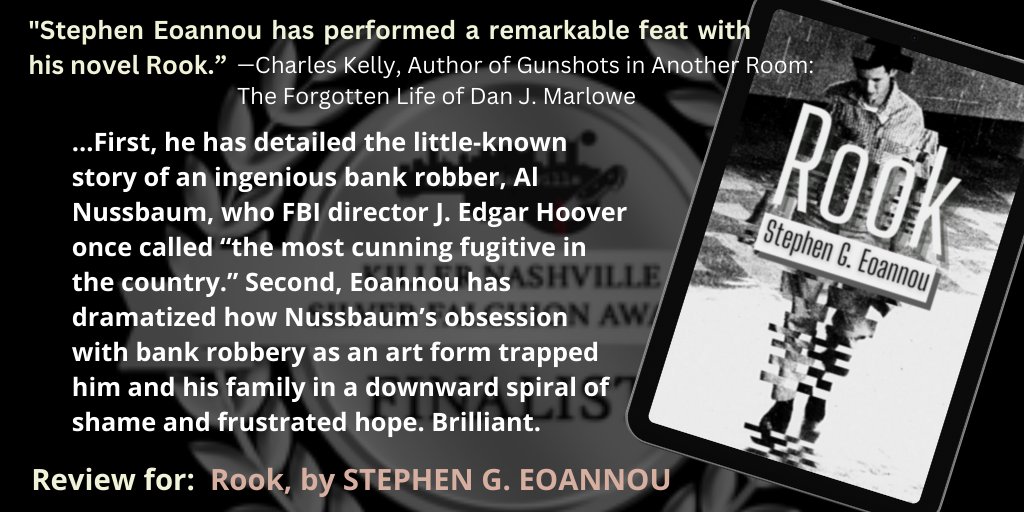 Great Review for: Rook by @StephenGEoannou @authors_ol @fiction_ol @romauth_ol @sffh_ol @bookslafayette @mystery_ol @pnorm_ol Stephen Eoannou has performed a remarkable feat with his novel Rook. web: smpl.is/8yl3n