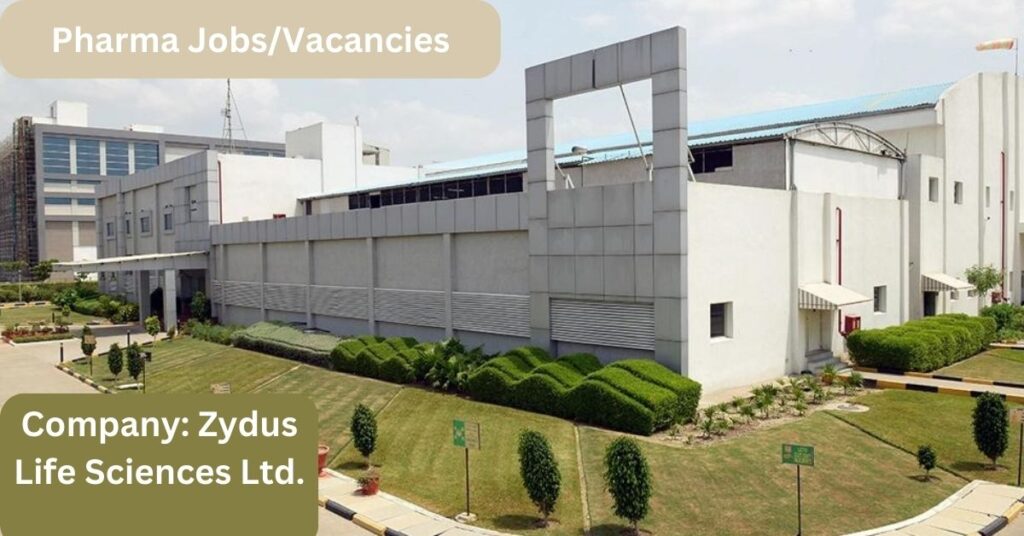 Zydus Life Sciences Walk-In Drive: Opportunities in QC, QA, Warehouse, and Production! has been published on Pharmacy Freak - pharmacyfreak.com/zydus-life-sci…