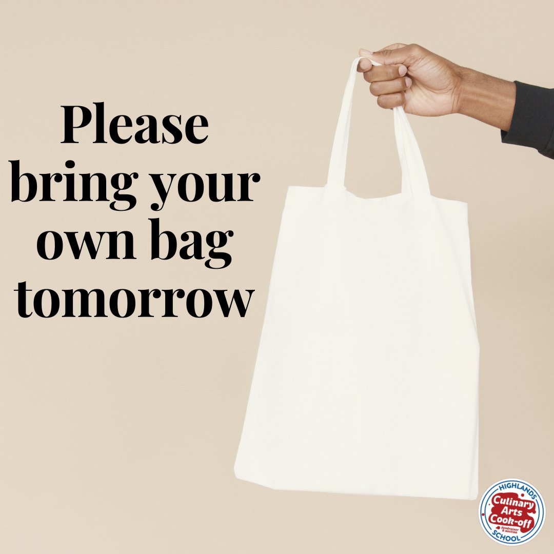 CulinaryCookOff's tweet image. A friendly reminder to please bring your own cookie container with you tomorrow!