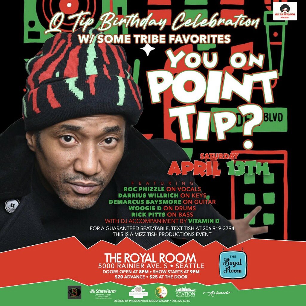 April 13th!!! The Royal Room