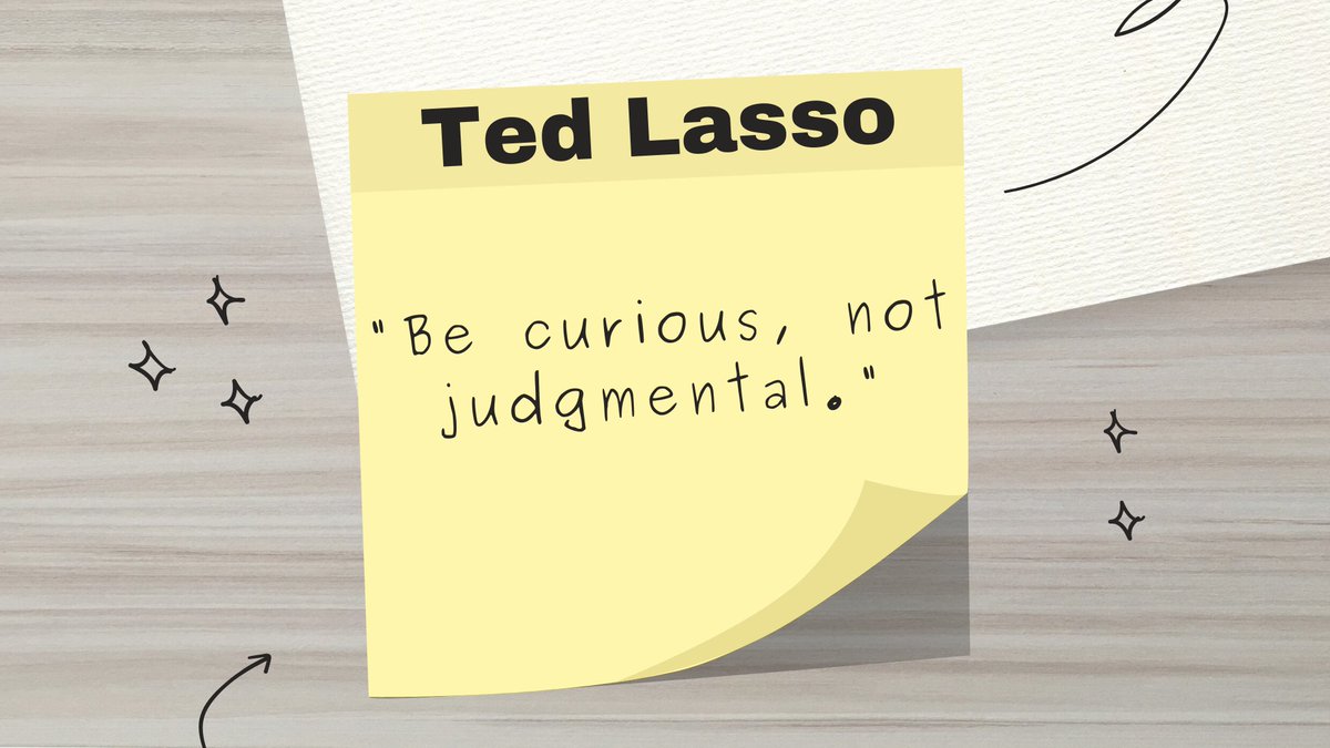 '🧠🌟'Be curious, not judgmental.' - Ted Lasso 💡📚🚀lk 

#EdTech #StudentEngagement #TeachingTips'