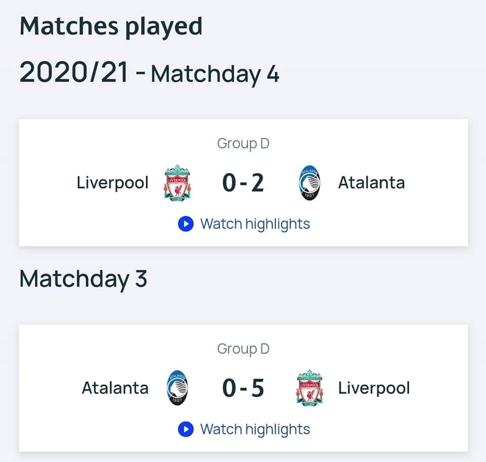 jaazlamic's tweet photo. Tahukah anda?  Season 20/21 Champions League, Liverpool pernah tewas kepada Atlanta di Anfield dengan jaringan 0-2 dekat group stage. 

Kembali ke Gewiss Stadium Atlanta, Liverpool berjaya membalas dendam dengan jaringan besar 0-5  menewaskan Atalanta. https://t.co/nT0YSDqNuX