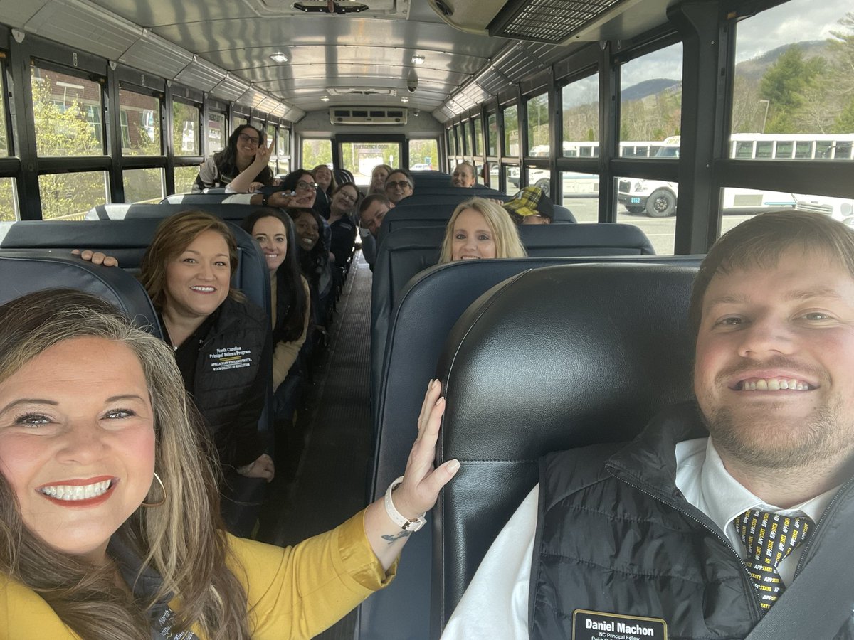 brosenbalm's tweet photo. Rock slides &amp; flooding couldn’t keep our @NCPFellows from having our last inspiring Leadership Day in @WataugaSchools today! Wisdom from a wise BOE Chair, passionate principals, committed directors &amp; award-winning teachers rounded out our tour of 10 school districts in 2 years! https://t.co/1xWN8k3Zca