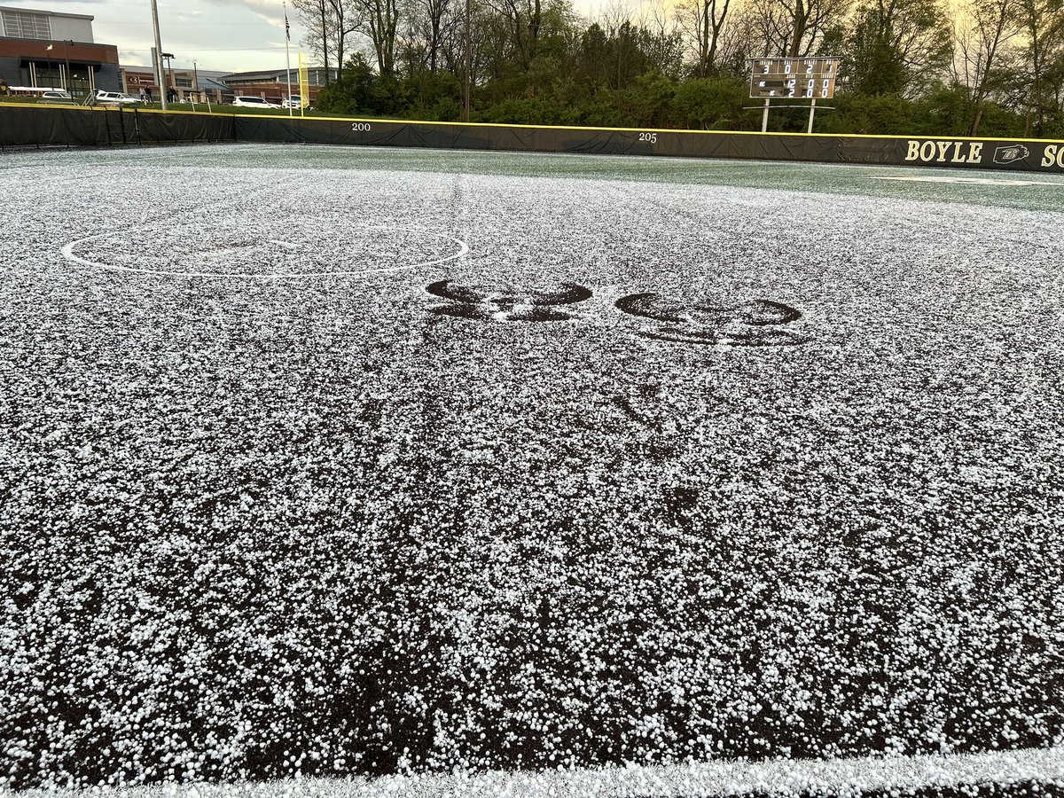Lady Eagle Softball had their night cut short tonight by Mother Nature.  Thanks to Jessica Johnson for sharing a couple of photos with us.