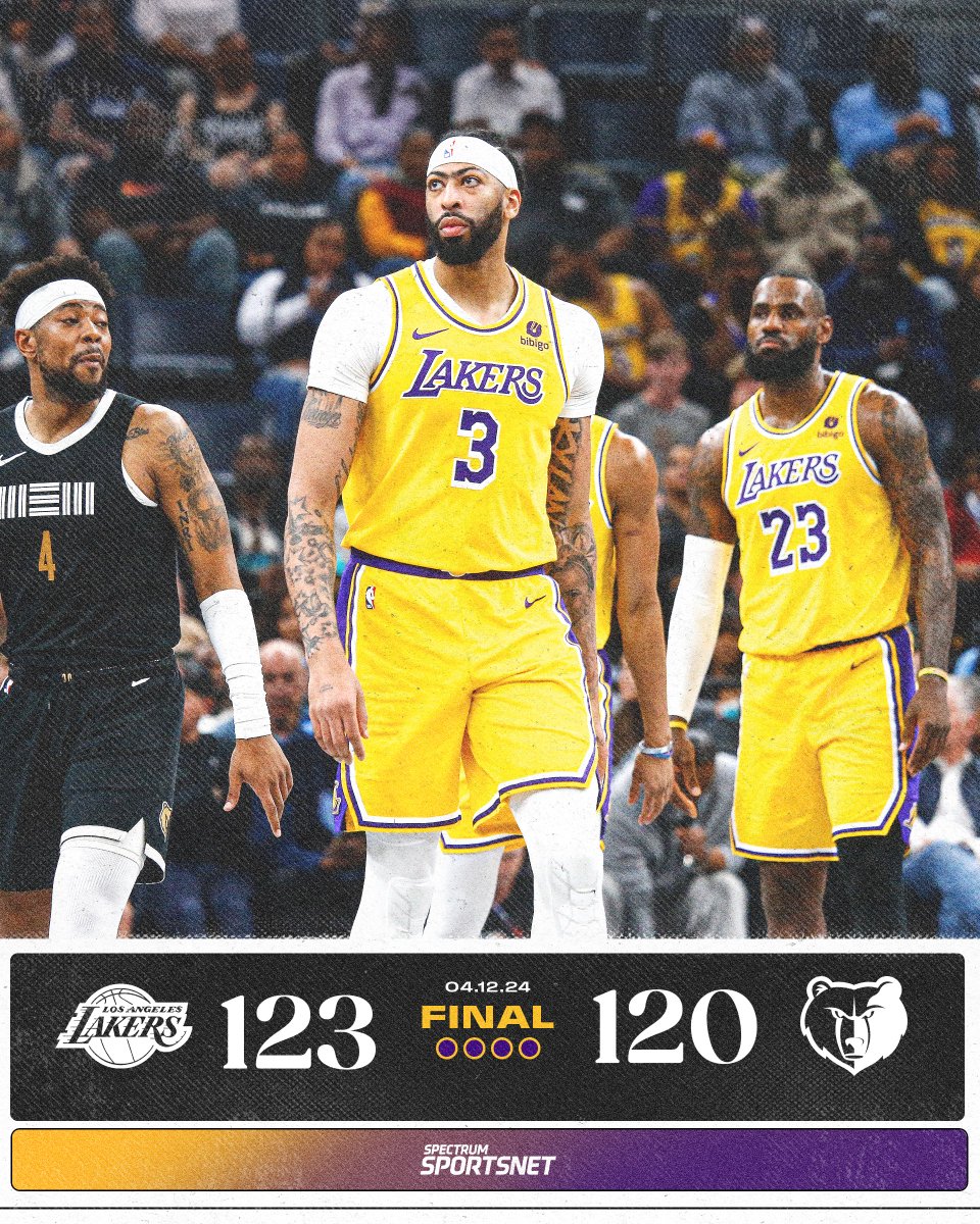 Back in the win column. #LakeShow