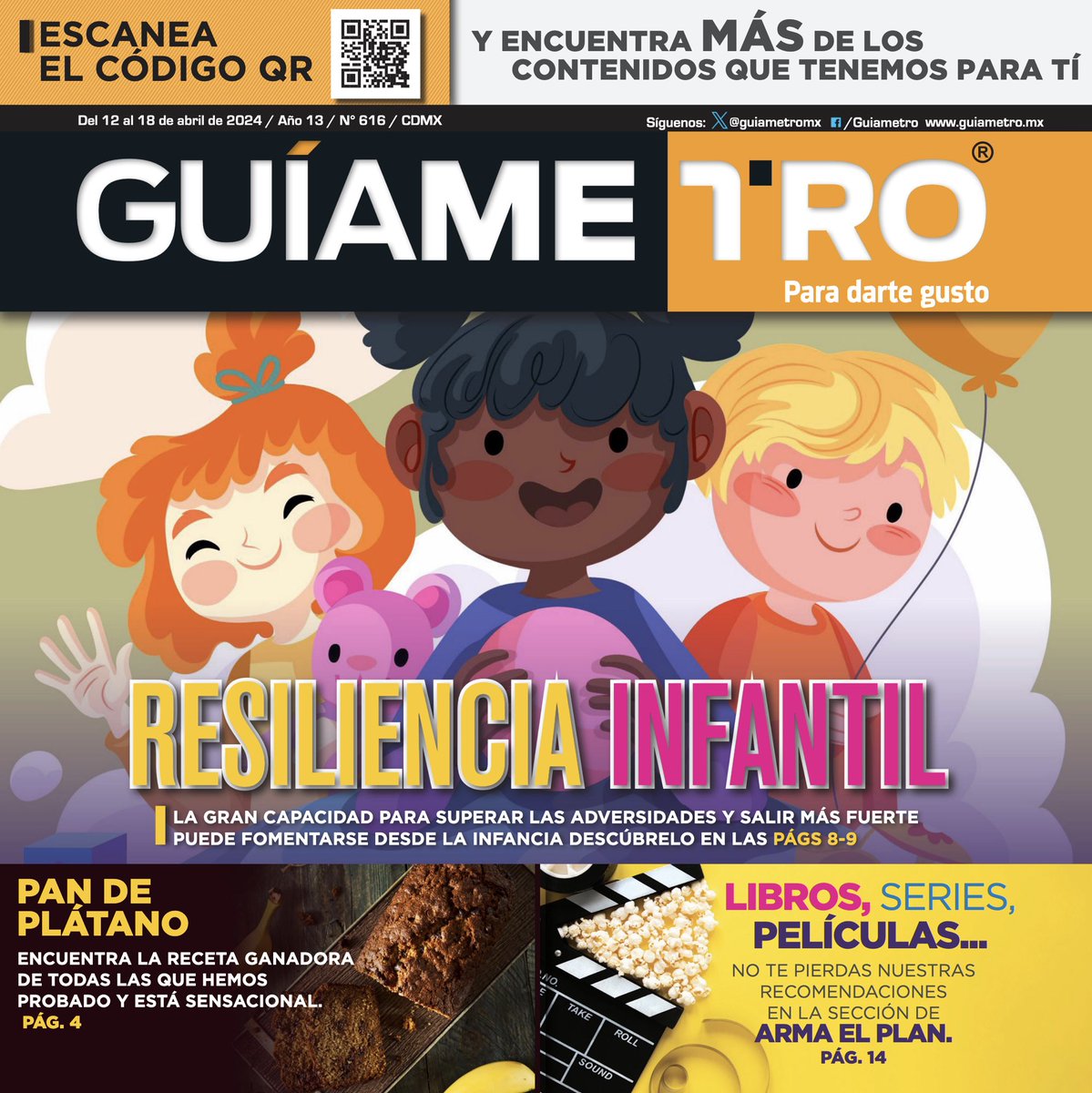 guiametromx's tweet photo. #NoTeEstreses 🍀
¡Guía Metro te acompaña en tu viaje por el #MetroCDMX !
Visita ➡️ https://t.co/yyhrnLbb0n 🗞️🚇
Tu trayecto y espera en andén serán amenos y divertidos.
Descubre algo nuevo, lee, aprende, juega, diviértete #Sudoku #Risas #LibrosRecomendados #UltimaHora https://t.co/4O4AQGdkTL