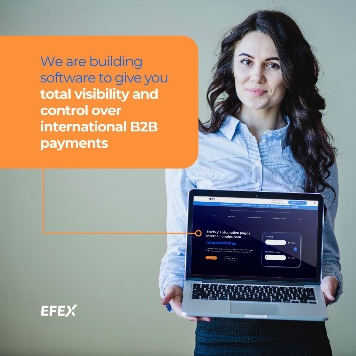 efexpay's tweet photo. What is EFEX?🤔

EFEX is a cross-border payment solution that helps businesses make international payments, track orders and manage finances ✅. 

https://t.co/SO9oXx8eNo

#efexpay https://t.co/6XjCpHdixp
