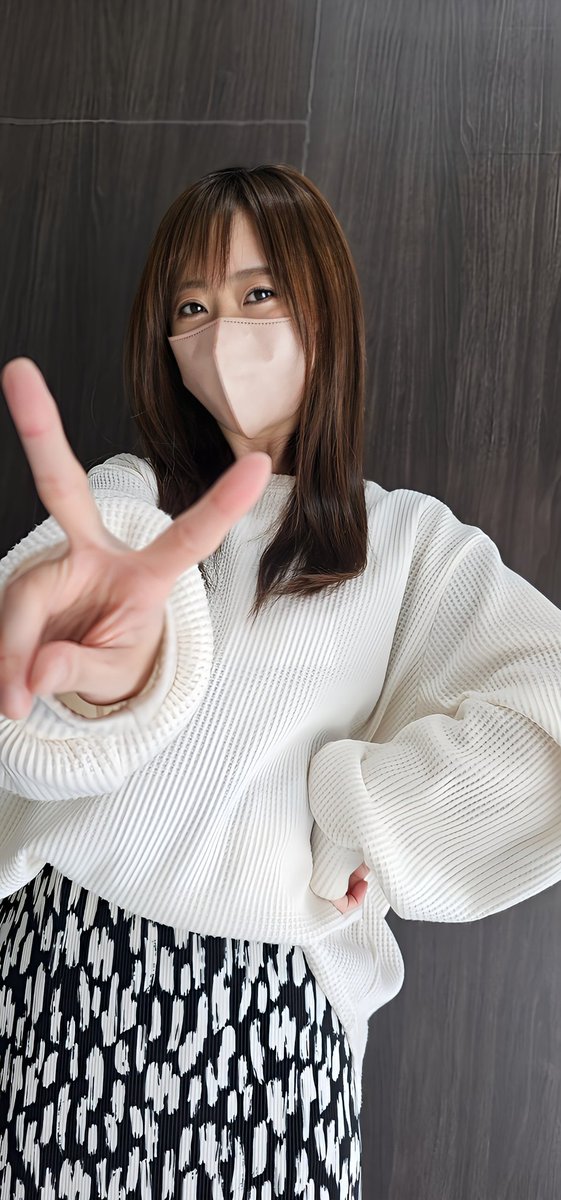 今日は行田のれこたんですぅ😉
イメージカラーの白色のセーターが
とても似合っていて素敵でしたぁ🎵
#神谷玲子　さん