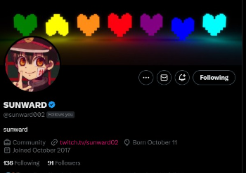 SUNWARD tweet media