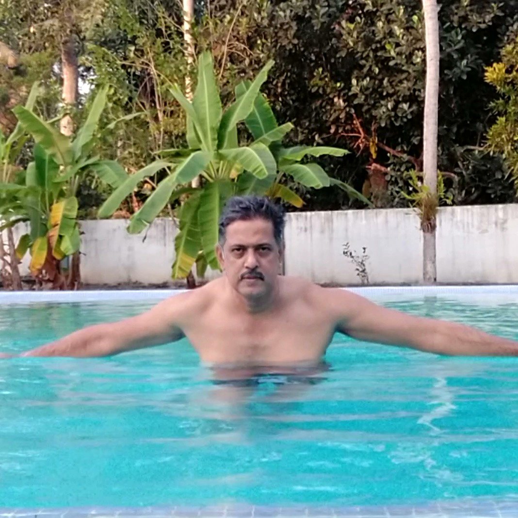 Pool Selfie Photo Capture 
#pool #swimming #selfie #photo ##selfienation ##instance #selfietime #kerala #india #indian #style #lifestyle #godsowncountry #planetearth #iype #tomson #iypetomson #vibes #goodvibes #positivevibes #photooftheday #joy #happyday #saturday #selfiesaturday