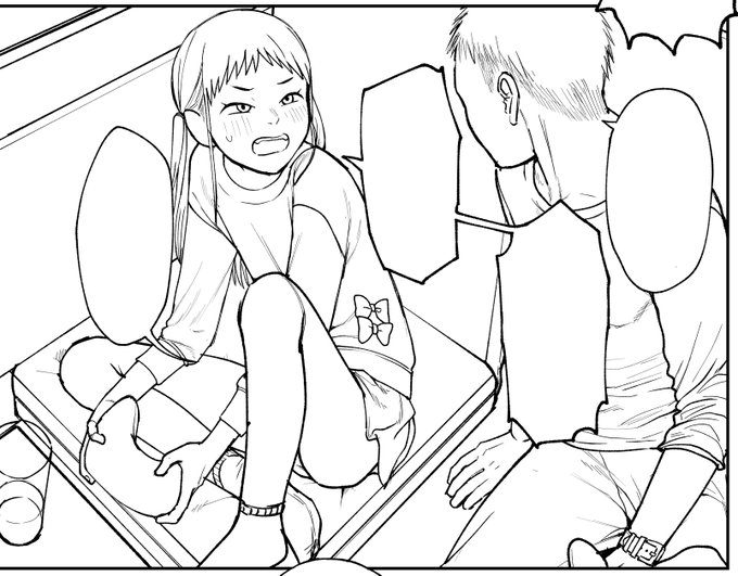 夏コミ新刊予定の下描きでお気に入り部分。
FANBOXの支援者様プランに5pまでのネームと下描き載せてます! 