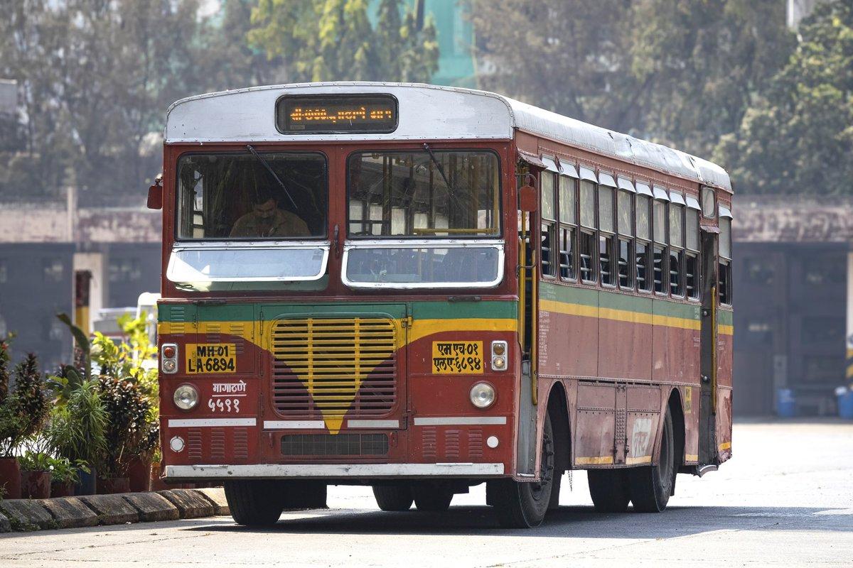 THE REBUILT LEGEND 

Route: C700Exp - Magathane Depot to Ovale Gaon/ Ghodbandar Road, Thane West
सी७०० जलद - मागाठणे आगार ते ओवाळे गाव/ घोडबंदर रोड, ठाणे पश्चिम
Registerion: 5591/MT | ५५९१/ मागाठणे
Location: Magathane Depot