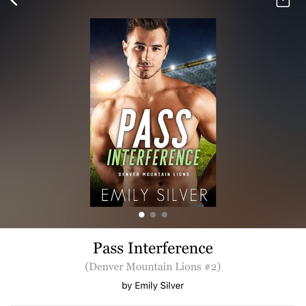 TaraDDonai's tweet image. Pass Interference by Emily Silver 

#PassInterference by #EmilySilver #6251 #33chapters #236pages #400of400 #5houraudiobook #audiobook #36for9 #Series#book2of5 #DenverMountainLionsSeries #april2024 #clearingoffreadingshelves #whatsnext #readitquick