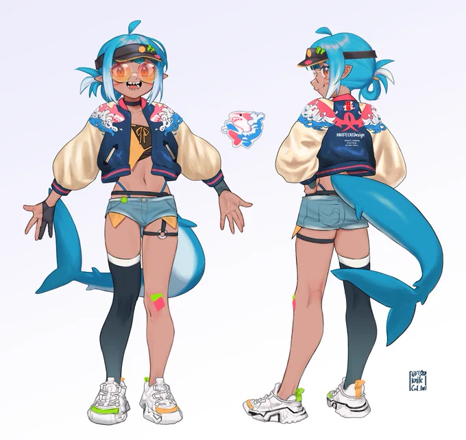 Outfit Design for NamiPt.2#knifeCOMMIS 