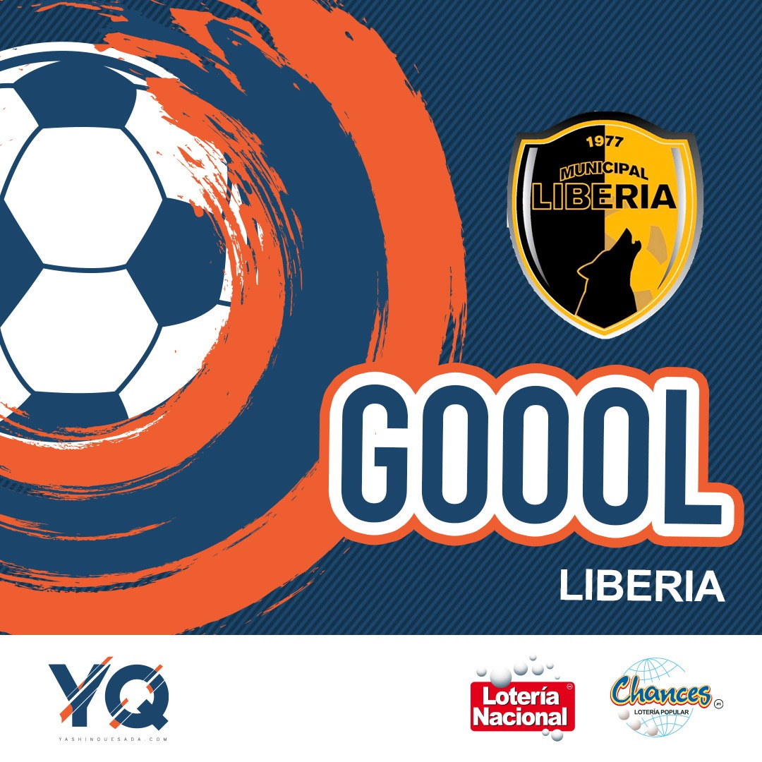 #LaPrimera GOOOOOOOOOOOOL de Liberia. Raúl Vidal abre la cuenta al minuto 43.