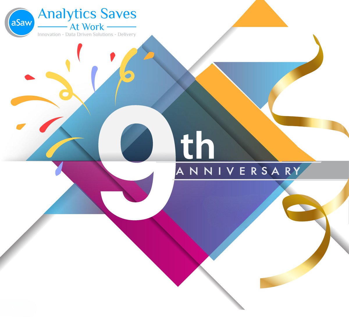 AnalyticsSaves's tweet photo. #TeamAsaw is incredibly thankful for the trust our clients have placed in us, as well as the support we have received from our partners, advisers, alumni, and vendors. Thank you for being part of our journey.
#ASAW #9thanniversary #celebration #gratitude #analyticssaves #AI https://t.co/75uUirb6j4