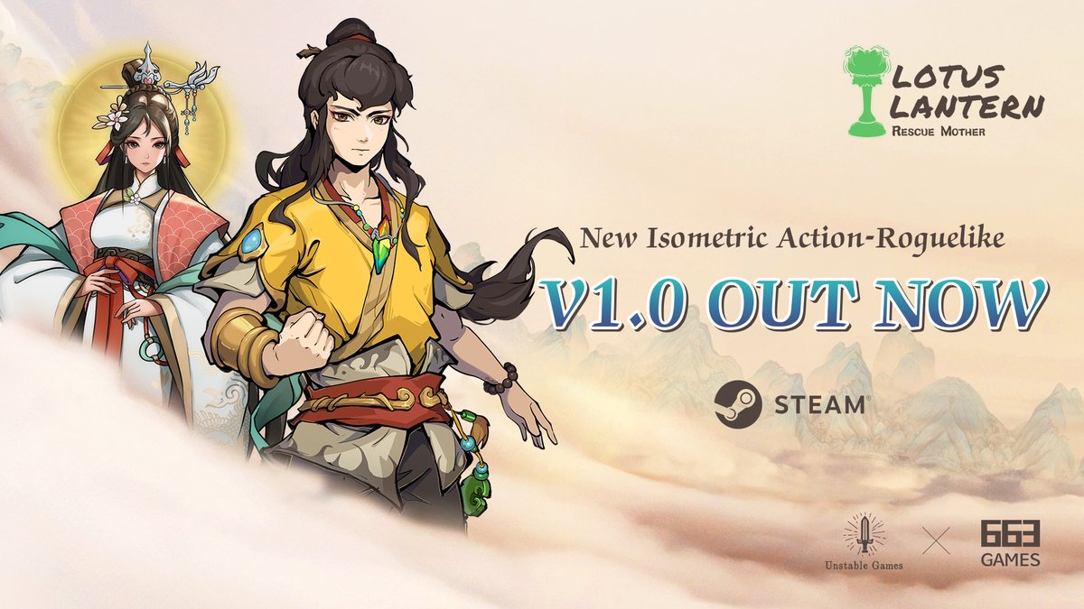oceanidgaming's tweet photo. Chinese Mythology Meets Roguelite Action As Lotus Lantern Rescue Mother Launches For PC https://t.co/tyCNwEozJ9
#games #lotuslanternrescuemother #outnow #actionadventure #663games #roguelite #oceanidgeekgaming https://t.co/O6268Y9VWW