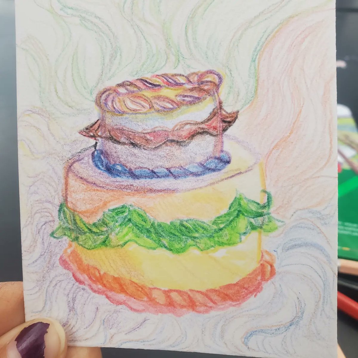 Alexanderzero8's tweet photo. some of my newer art as of late. art class has me all stressedssss https://t.co/sQSHP84tLT