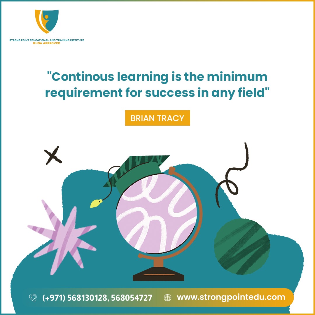 'Continous learning is the minimum requirement for success in any field.' - Brian Tracy

#EducationMatters #LearningIsKey #KnowledgeIsPower #InspireLearning #EducationalQuotes #LearnEveryday #EmpowermentThroughEducation