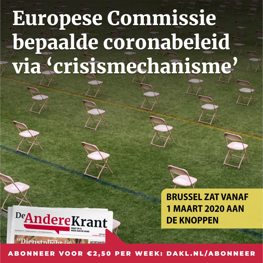 De Europese Commissie (EC) heeft grote invloed gehad op het coronabeleid van de EU-lidstaten via een ‘crisismechanisme’. Een belangrijke rol was daarbij weggelegd voor een kleine expertgroep die in maart 2020 werd ingesteld, geleid door EC-voorzitter Ursula von der Leyen zelf. Ze…