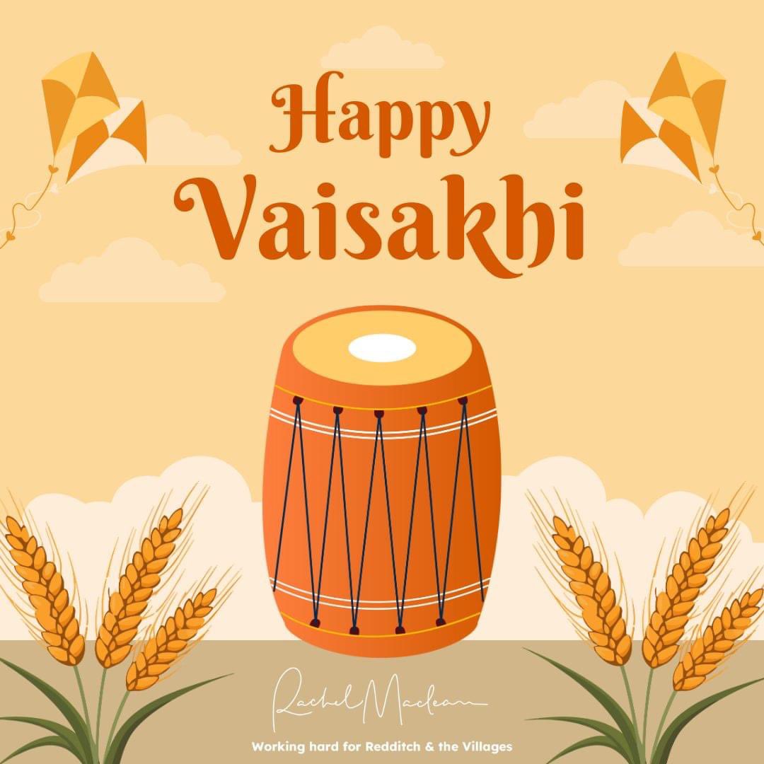 Wishing Sikhs in Redditch & the Villages, the UK and around the world happiness, peace and prosperity this Vaisakhi.