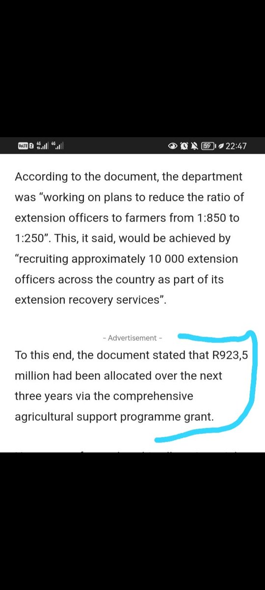 I dont understand how did the department of agriculture saw a shortage of extension officers and made a plan to employ 10k over 3 years then hired half that for 7 months after boom termination of contracts how? So the shortage suddenly disappeared? #unemployedagricgraduates