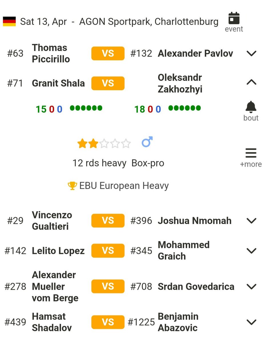 Berlin walka o pas Mistrza Europy EBU Heavy 🥊💪