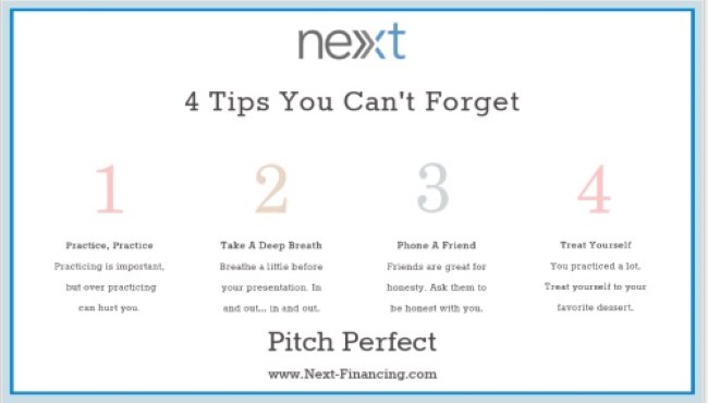 If you don't get out there & tell the world about what you do and why you're different, who will?? #prepare #smallbusiness #pitchperfect #elevatorpitch #success #nextfinancing #financing #next