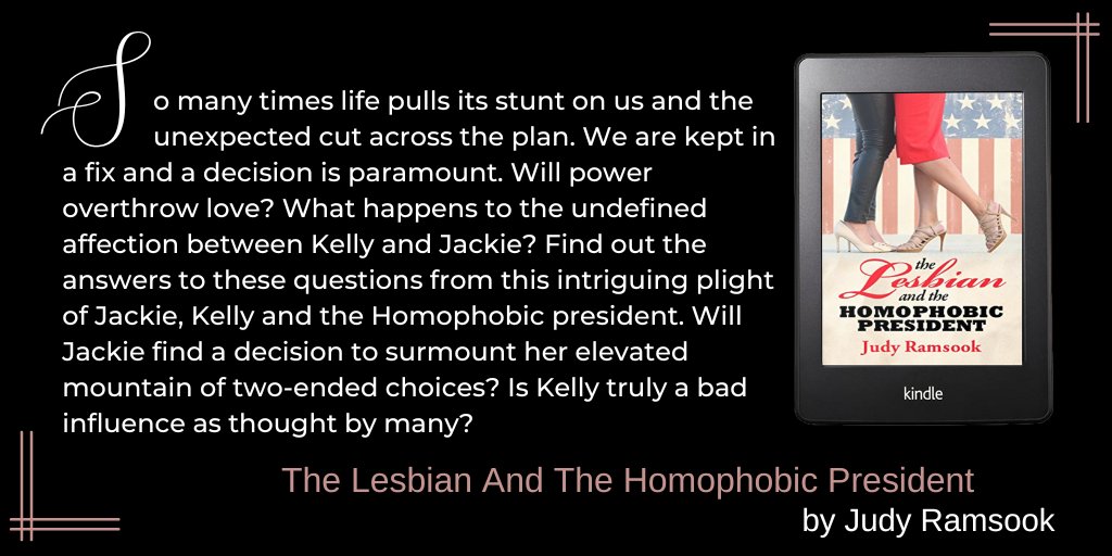 Enjoying Reading: The Lesbian And The Homophobic President by @JudyRamsook @wh2r_ol @romauth_ol #romance #erotica 💋💘My fictional characters are hot and the sex is steamy ❤️ Buy Direct: smpl.is/8yl2x