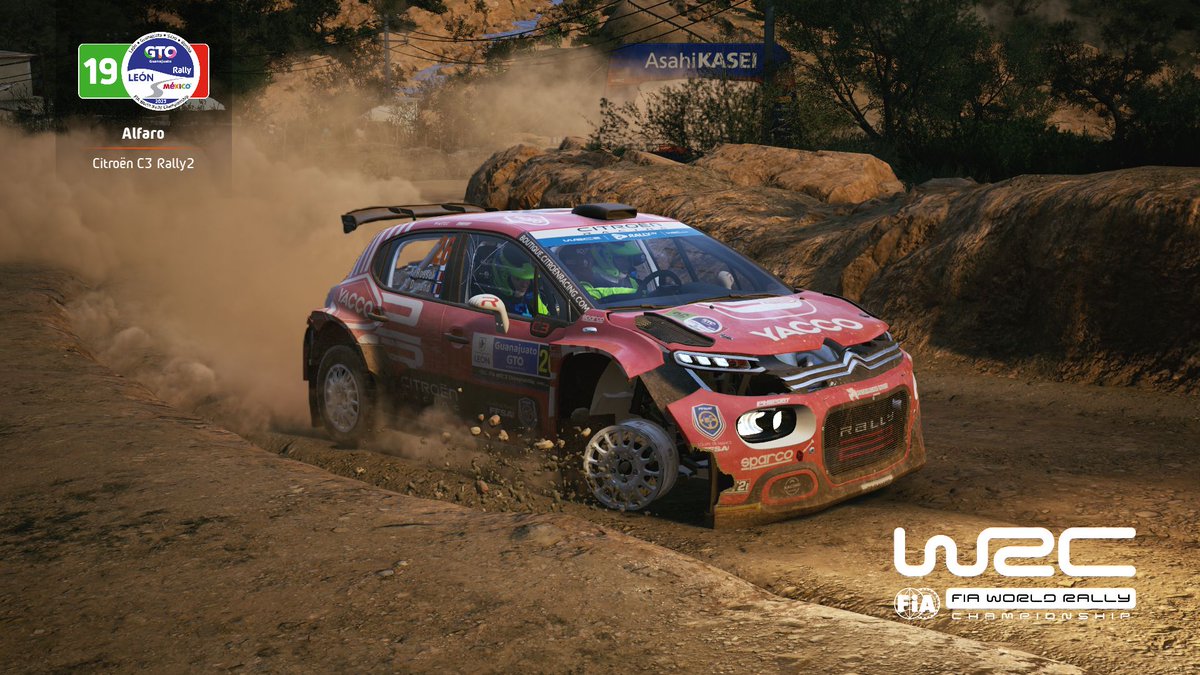 Club：Sunny Rainy Cloudy@Portugal
racenet.com/ea_sports_wrc/… #EASportsWRC
14日目
WRC2：Citroen C3
ジャンプ台で見事に着地大失敗！
その後もタコ踊りからフェンス激突→パンク！
修理せず何とか走り切りました(;´Д｀)
うーん、やっぱジャンプは注意しないとなぁｗ
ありがとうございました